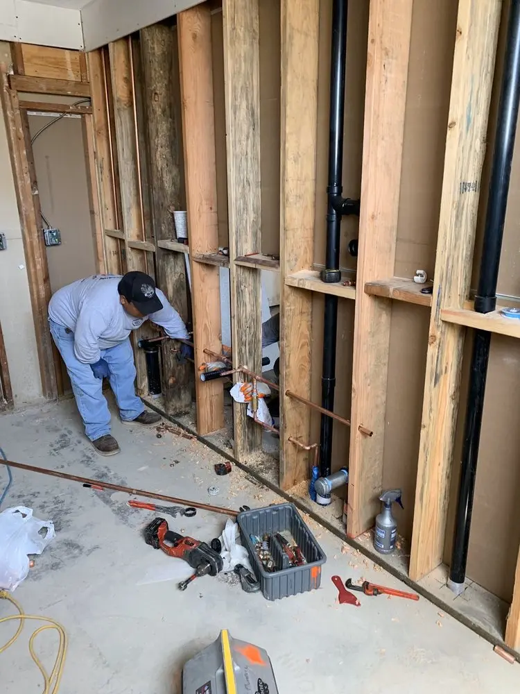 Commercial rough-in plumbing for Gas Line Repair in Coconut Creek